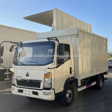 HOWO 6 Wheel Light Van 4X2 Mobile Workshop Truck